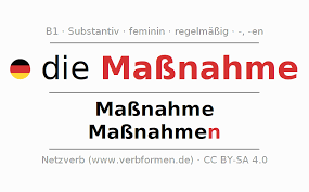 massnahme